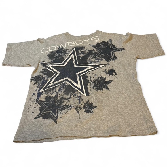Dallas Cowboys Authentic Other - Grey Cowboys Star style Graphic short sleeve T-Shirt